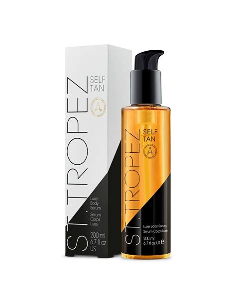 self tan luxe body serum.